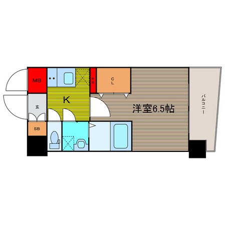 セイワパレス梅田茶屋町の物件間取画像